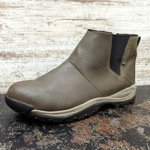 Mens Columbia Yoncalla Mid Boots Sz 13 M Used YM1011 225 Slip Pull On Chelsea